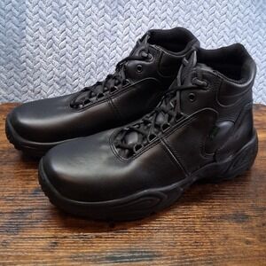 NWOB Reebok CP8500 Men's Postal Duty Boots Black Leather Made in USA 8.5W